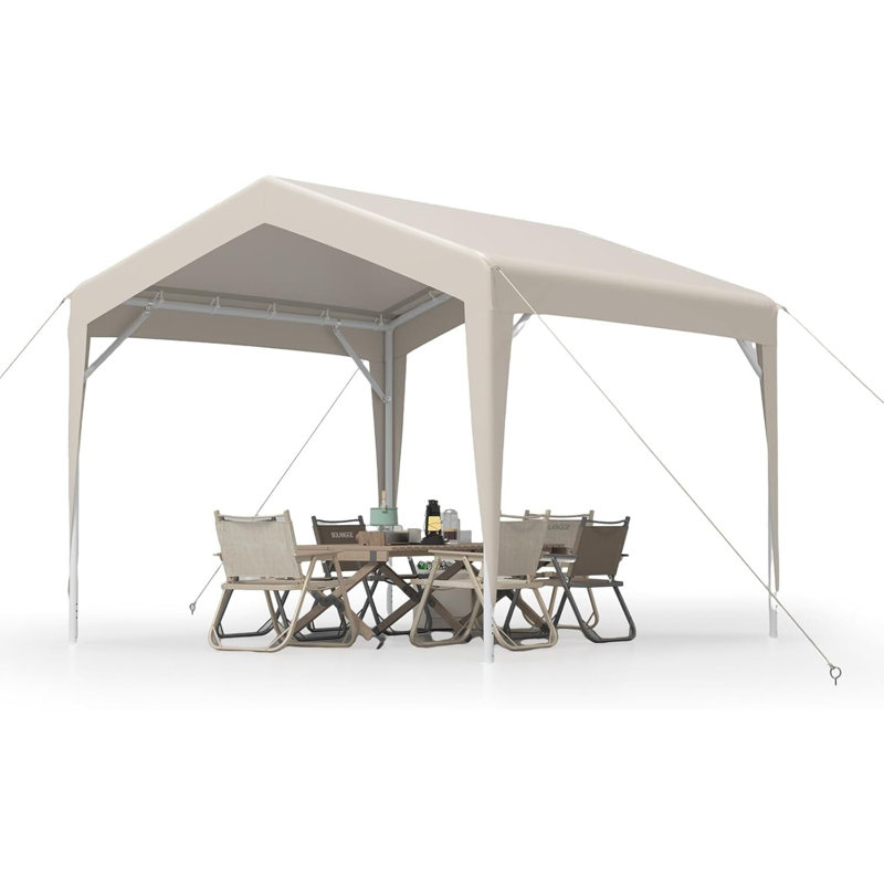 Canopy Tent Commercial, Outdoor Canopy with Waterproof Oxford Fabric, Outdoor Party Tent Ideal for Party, Market, Wedding, Camping, BBQ, Outdoor Event