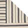 Sagaponeck Wool Striped Area Rug in Cinder/Cream
