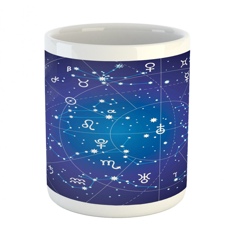 Grande tasse à café astrologie