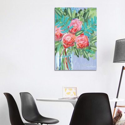 «We Can Choisir To Bloom» par Kait Roberts - peinture sur toile tendue