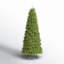 Slender Green Realistic Artificial Fir Christmas Tree-379115373