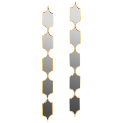 Lydia Metal Flat Wall Mirror