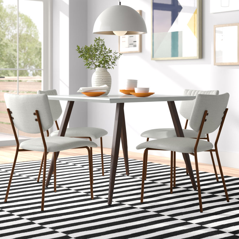 Hamon 4 - Person Four Leg Dining Set