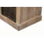 Banc de rangement rustique avec 3 paniers en rotin classiques amovibles, banc d'entrée avec coussin amovible (blanc délavé)-166584920