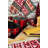 Fall Winter Cotton Plaid Embroidered Dish Cloth Kitchen Towel