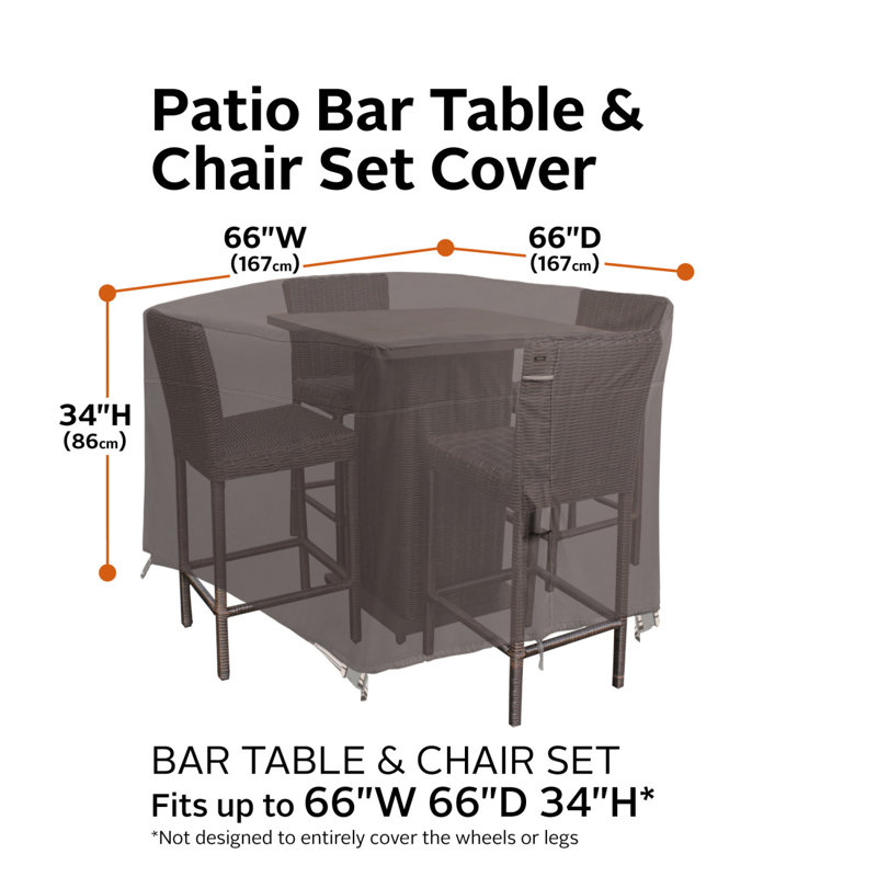 Jaxion Water-Resistant Patio Dining Table Cover