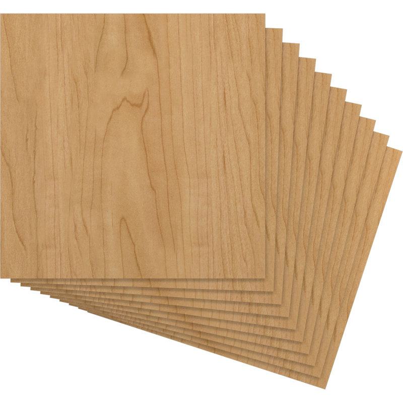 Planches en bois, Érable, H 7,75 po x l 7,75 po x P 0,38 po