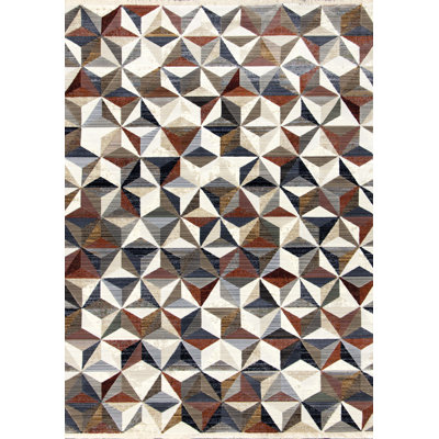 Kupfer Geometric Indoor Rug