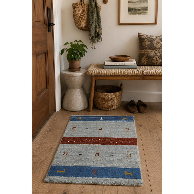 One-of-a-Kind 3' 0'' X 2' 0'' Rectangle Cotton Area Rug