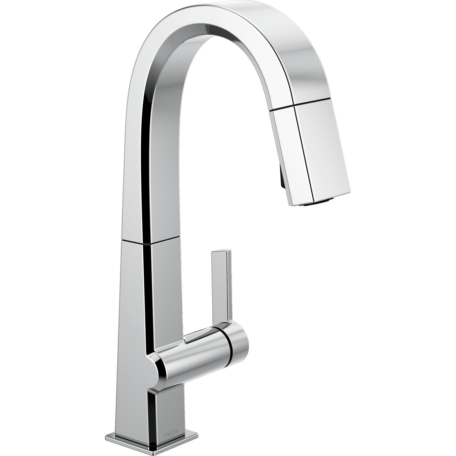 Pivotal Pull Down Bar Faucet, Chrome