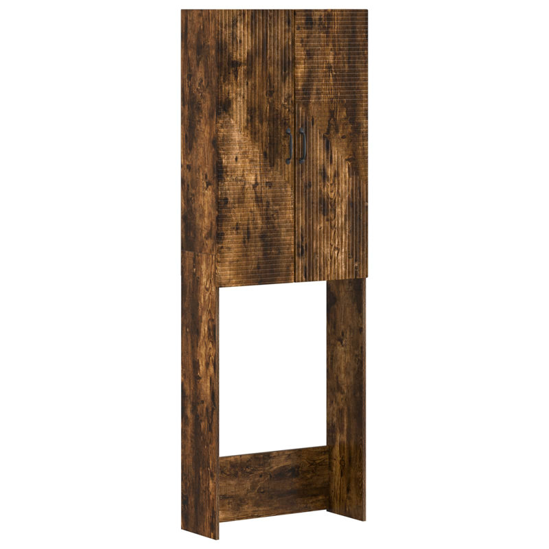 Over the Toilet Storage, Smoked Oak