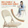 Marky Vinyl Padded Stackable Folding Chair Set for Office, Conference Room