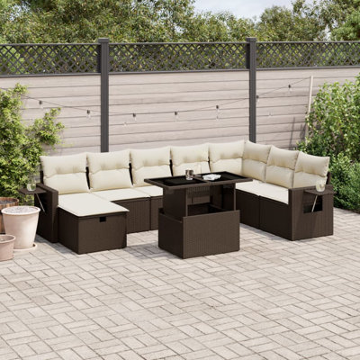 Ensemble de canapé de jardin Vidaxl