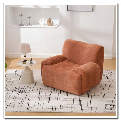 Chaise d'appoint moderne rembourrée