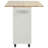 Kitchen Island with Foldable Counter Top, Kitchen Storage Cart with Slide-Out Shelf, Towel Rack and Drawer, Rolling Kitchen Cart on Wheels, for Kitchen, Living Room, Dining Room-2142381198