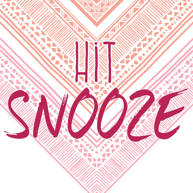Hit Snooze - Wrapped Canvas Print, 76cm H x 76cm W x 3.8cm D