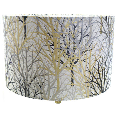 23cm H Polyester Drum Lamp Shade ( Screw On )