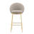 Celano Indoor Metal Upholstered Barstool,Upholstery, Set Of 2-1067720317