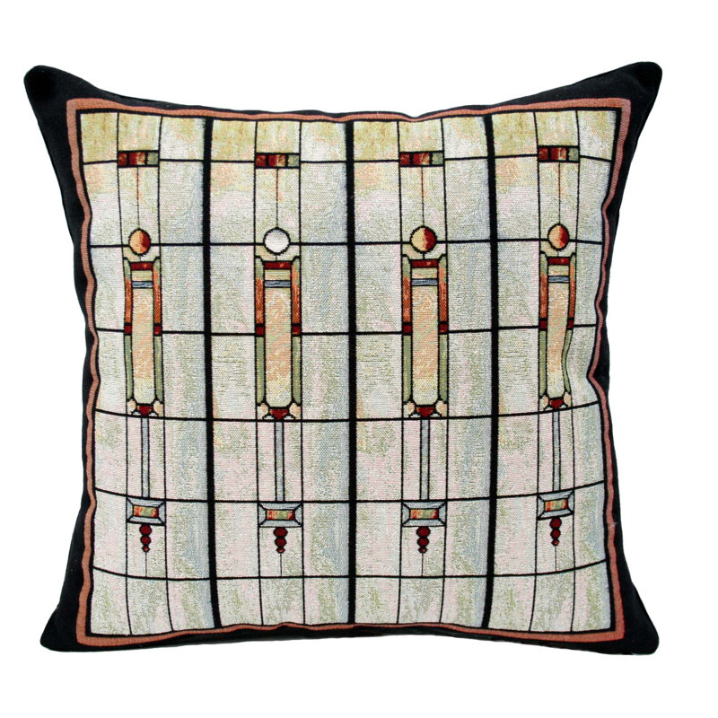 Cotton Blend Throw Pillow