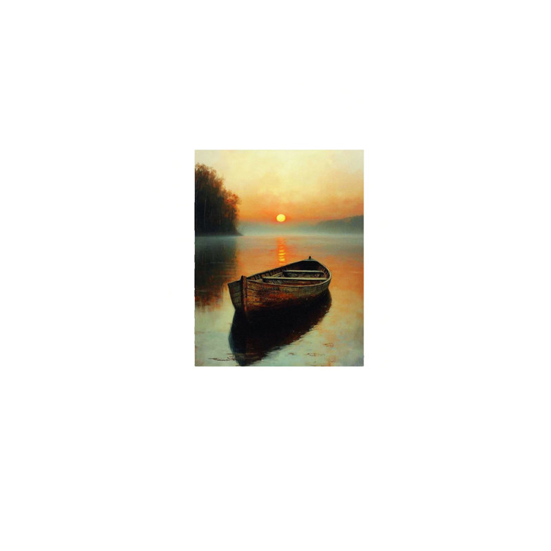 Art mural en toile rustique sans cadre 24 "x 36"