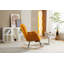 Chaise berçante en tissu Teddy-207878354
