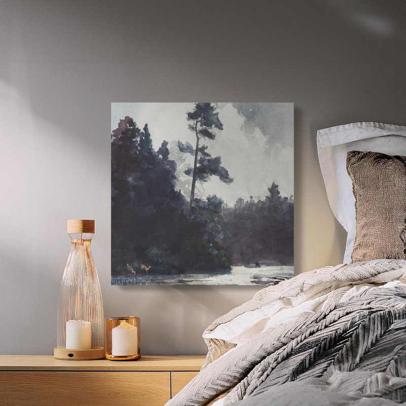 1 Piece Wrapped Canvas Wall Art Set, 24x24