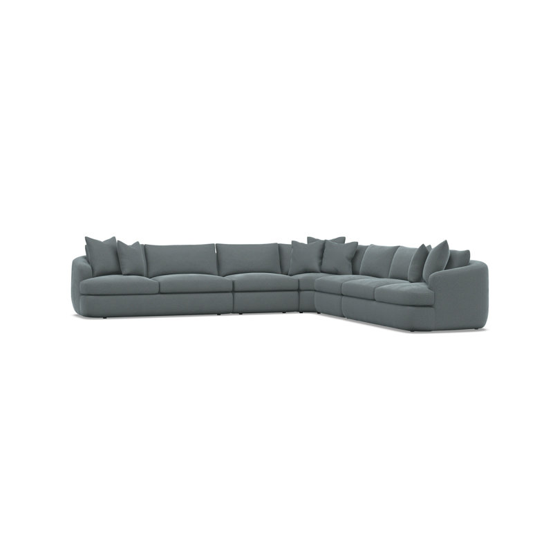 Jules Fabric 5 Pc Sectional, 1592-110