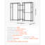 186.9cm Clothing Rack