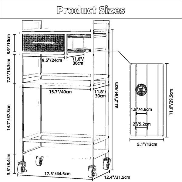 Dimensions du produit