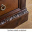 American Classical Solid Maple Pantry Cabinet