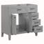Base de meuble-lavabo simple 36 po seulement-107507089