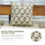 Housse de coussin à motif floral de style bohème Artisan-107282463-107282464-107282468