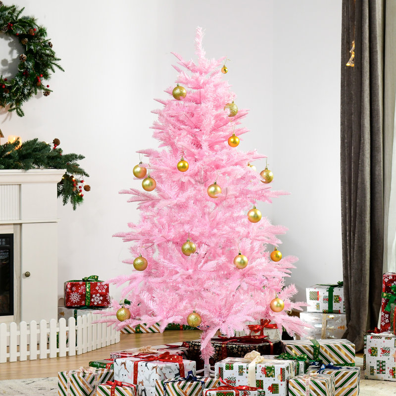4.92FT Artificial Christmas Tree, Xmas Tree Decoration with Automatic Open