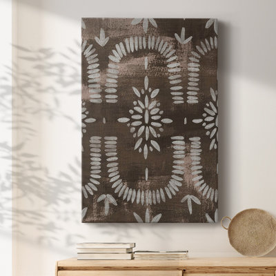 «Espresso Batik I» sur toile