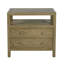 Nora 2-Drawer Wide Nightstand-1057722619