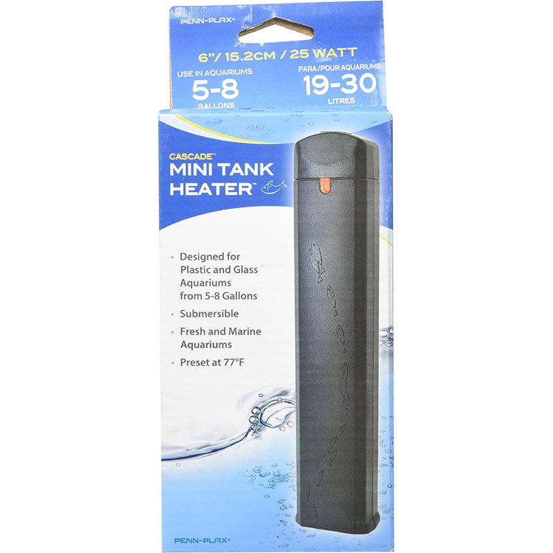 Cascade Mini 25 Watt Aquarium Heater