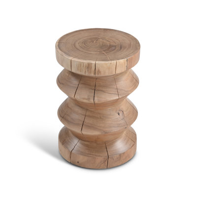 Hayati 18" Acacia End Table