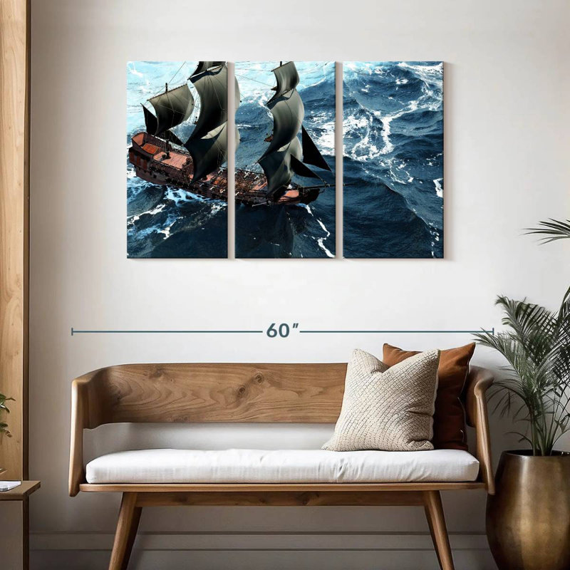 Mehar Pirate Boat, 28" H x 45" W