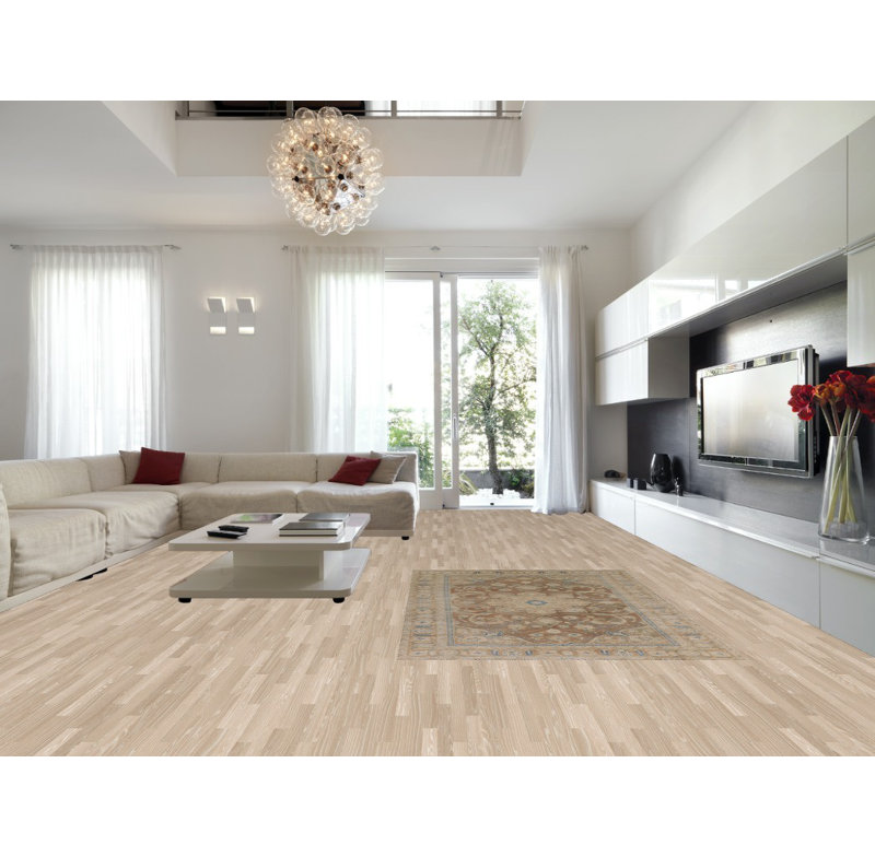 Tapis traditionnel brun en laine 6 x 9