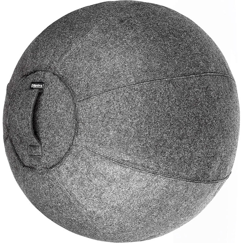 Fauteuil Stabilité Ball, Gris foncé