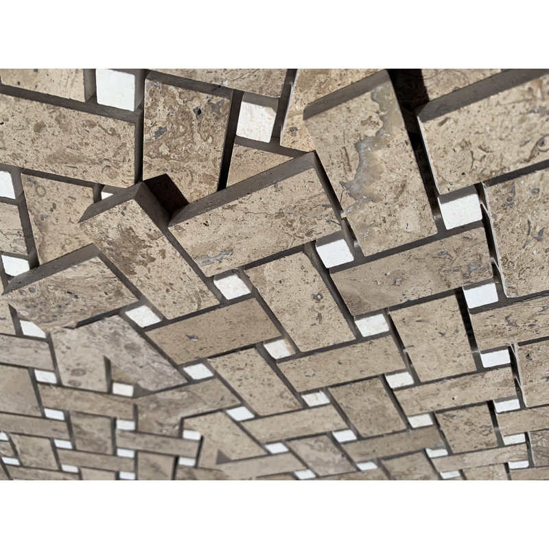 12"x12" Natural Stone Mosaic Floor Tile