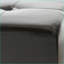 Repose-pieds, similicuir traditionnel en cuir reconstitué brun foncé capitonné pour table basse de salon | Bois | Brun foncé