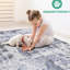 Tapis tissé 2 x 3 et gris