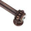 Caché double 3 inches c.c. pull with flared foot with 2 rivoli Swarovski Clear Crystals in Satin-430550733-430550721