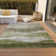 Machine Washable Indoor/Outdoor Chantille ACN1141 Green Rug