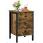3 Drawer Bedside Table with Soft Close Ball Bearing Slides-1375433555