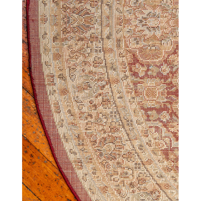 Schmitt Oriental Indoor Rug, Round 7'10"