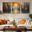 3 Piece Wrapped Canvas Print