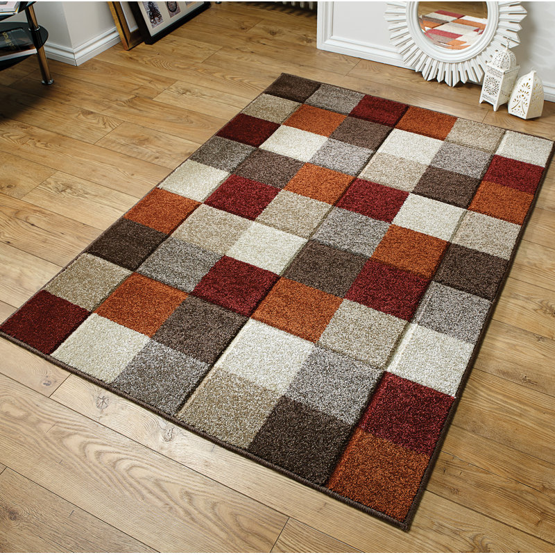 Melstone Geometric Area Rug, Rectangle 160 x 230cm