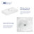 Turner 30" W x 16" D x 35" H Ceramic Rectangular Console Bathroom Sink with Overflow-102412042